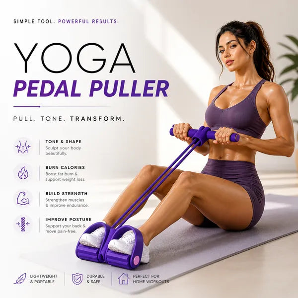 Premium Yoga Pedal Puller Resistance Band
