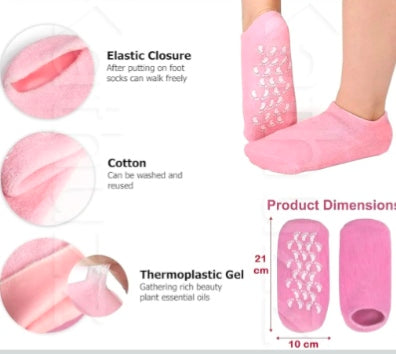 Silicone Gel Spa Socks.(Pack of 1)