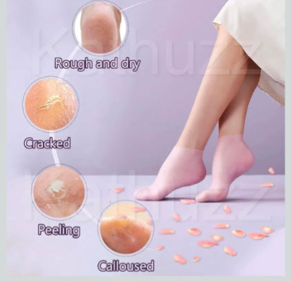 Silicone Gel Spa Socks.(Pack of 1)