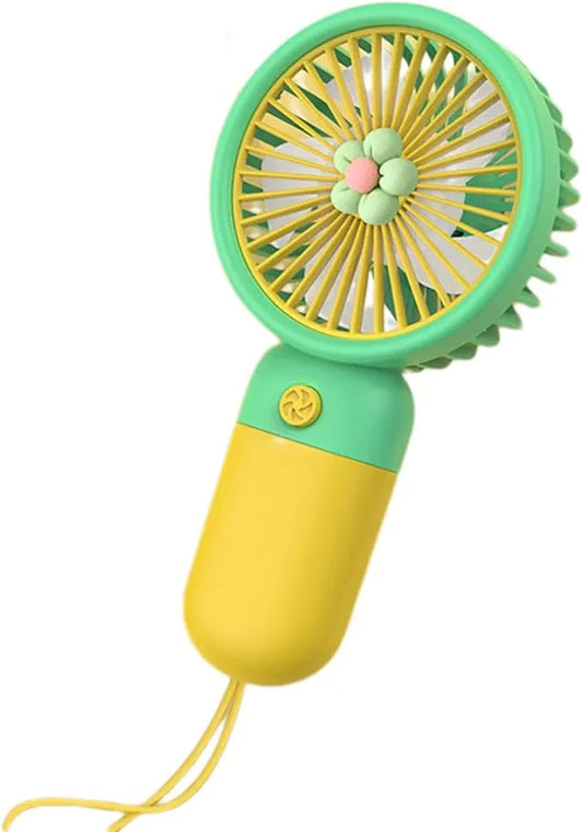 Mini Portable Handheld Flower Fan